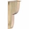 Ekena Millwork Crestline Rough Sawn Corbel w/Backplate, Douglas Fir, 6"W x 14"D x 30"H COR06X14X30CRE01RDF - alternate 1